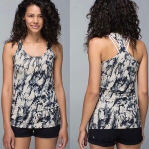 Lululemon tiedye cool‎ Racer back tank top